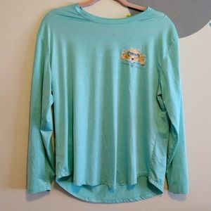 LJco teal medium SPF 50 sun cover shirt
